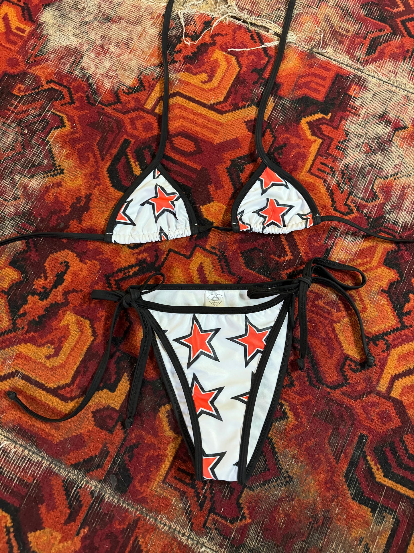 Hot Rod Tie Bikini Bottoms