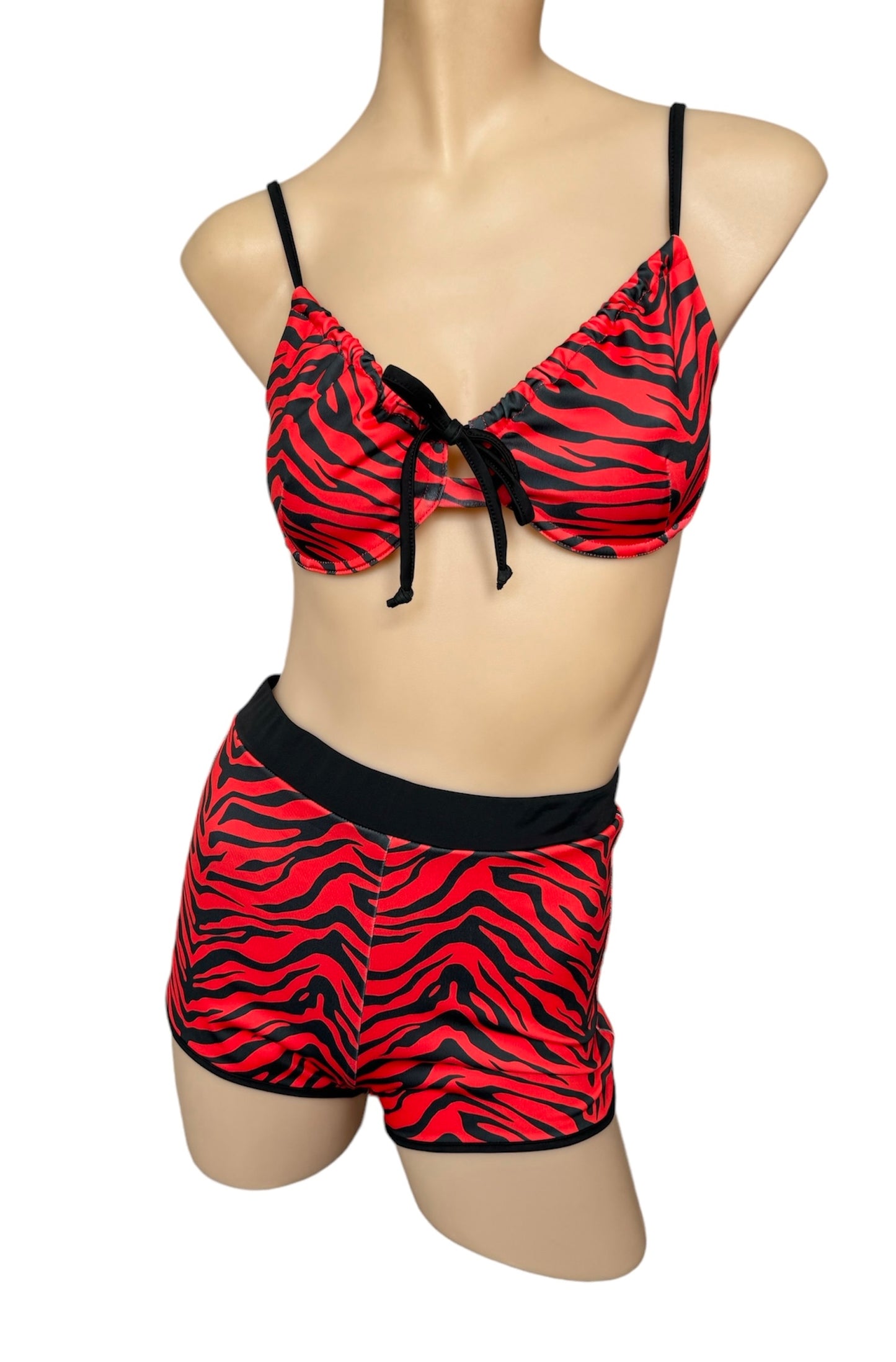 Flamin Zebra Shorties