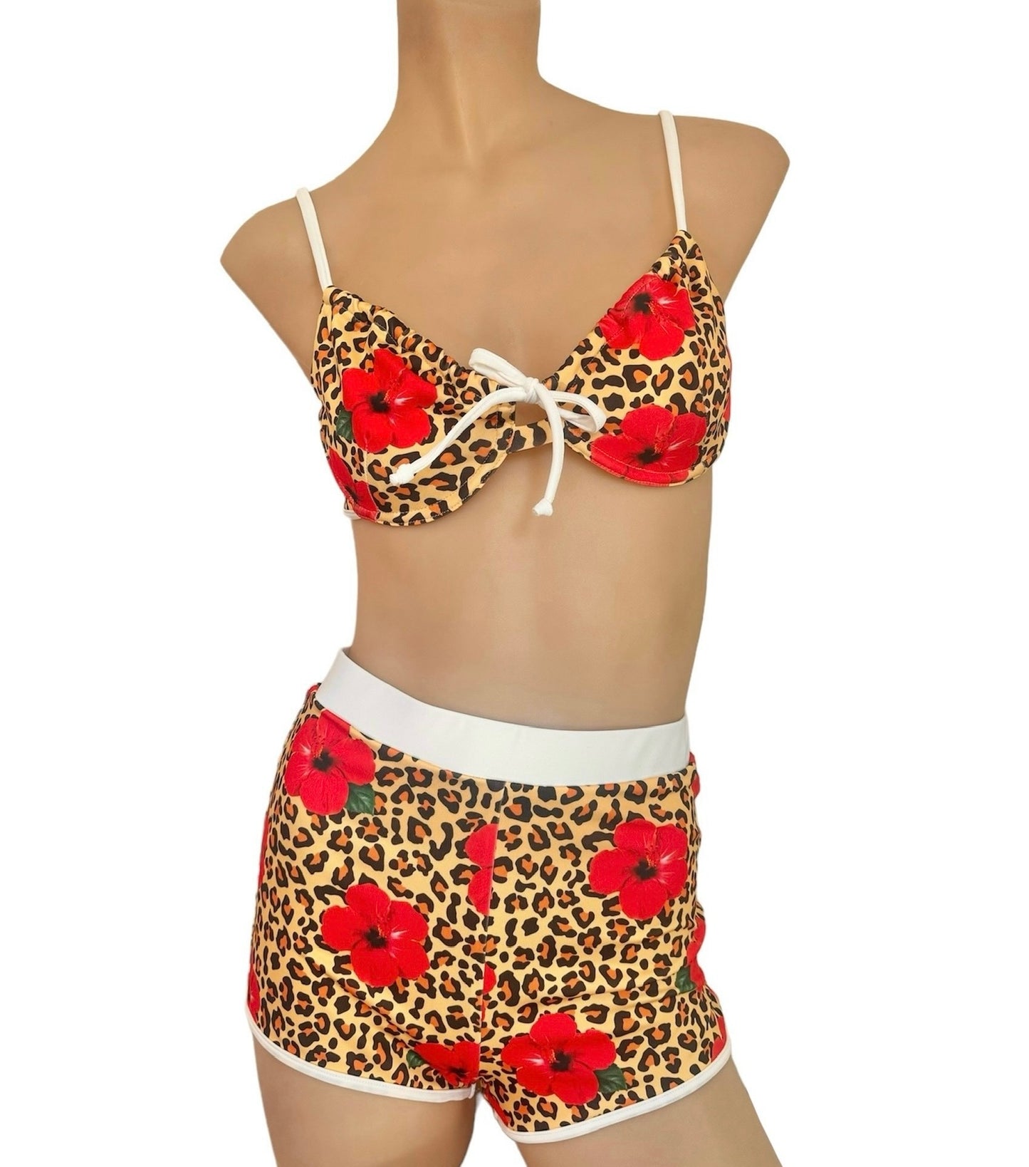 Hot Cheetah Bikini Top