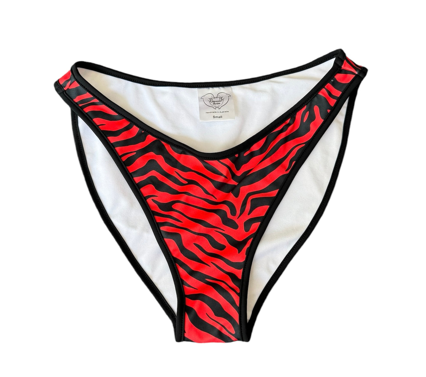 Flamin Zebra Bikini Bottoms