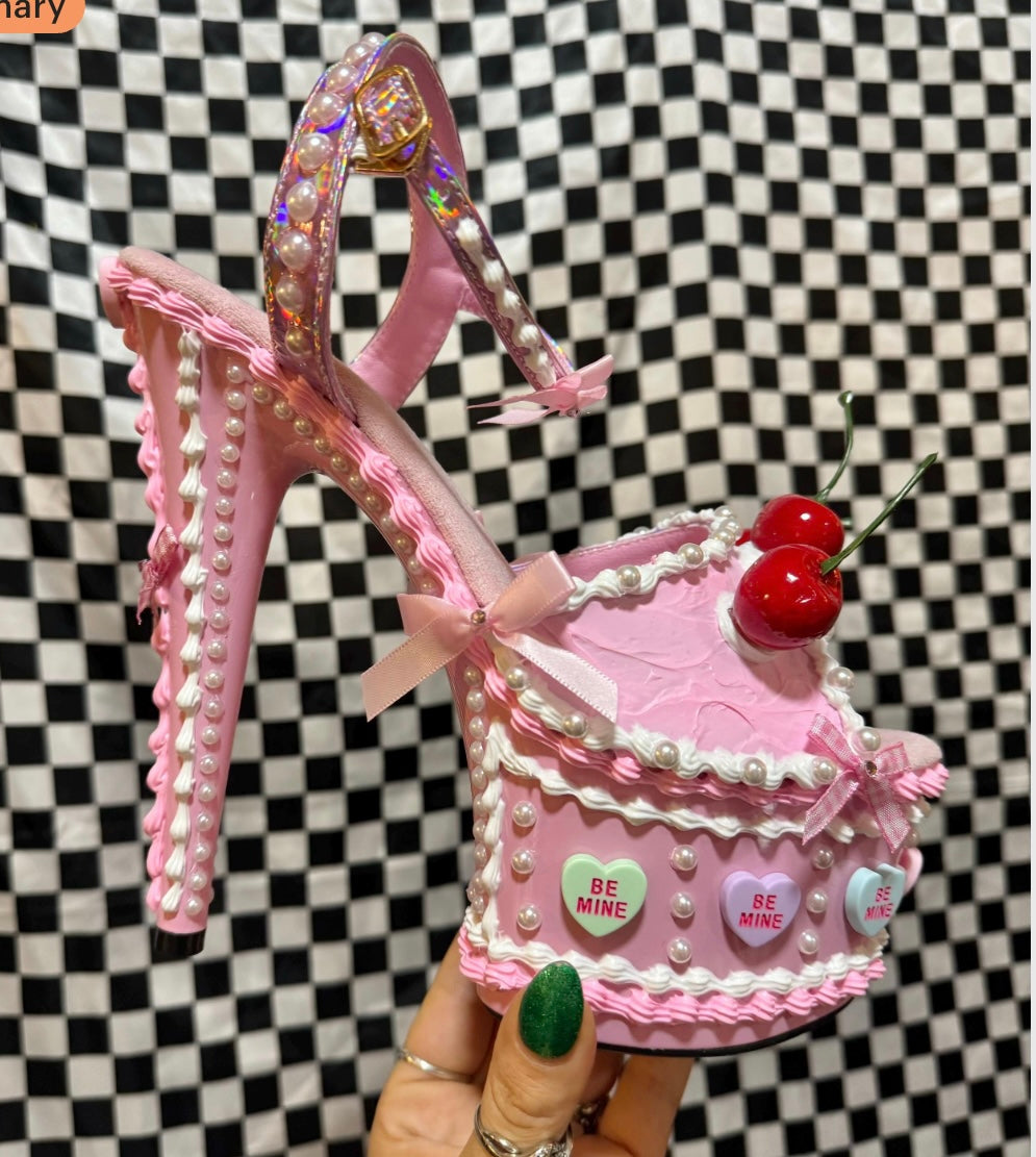 Custom size 6.5/7 Cake Heels
