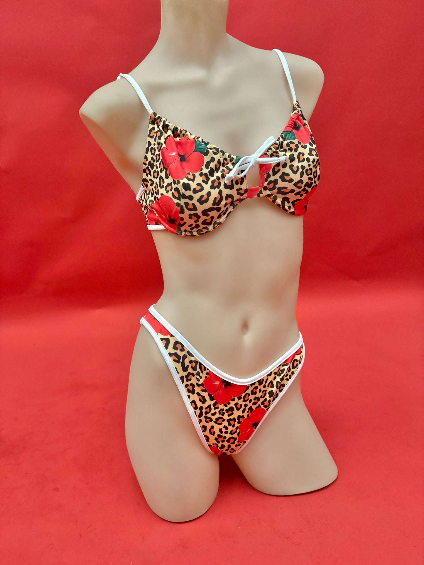 Cheetah bikini bottoms sales