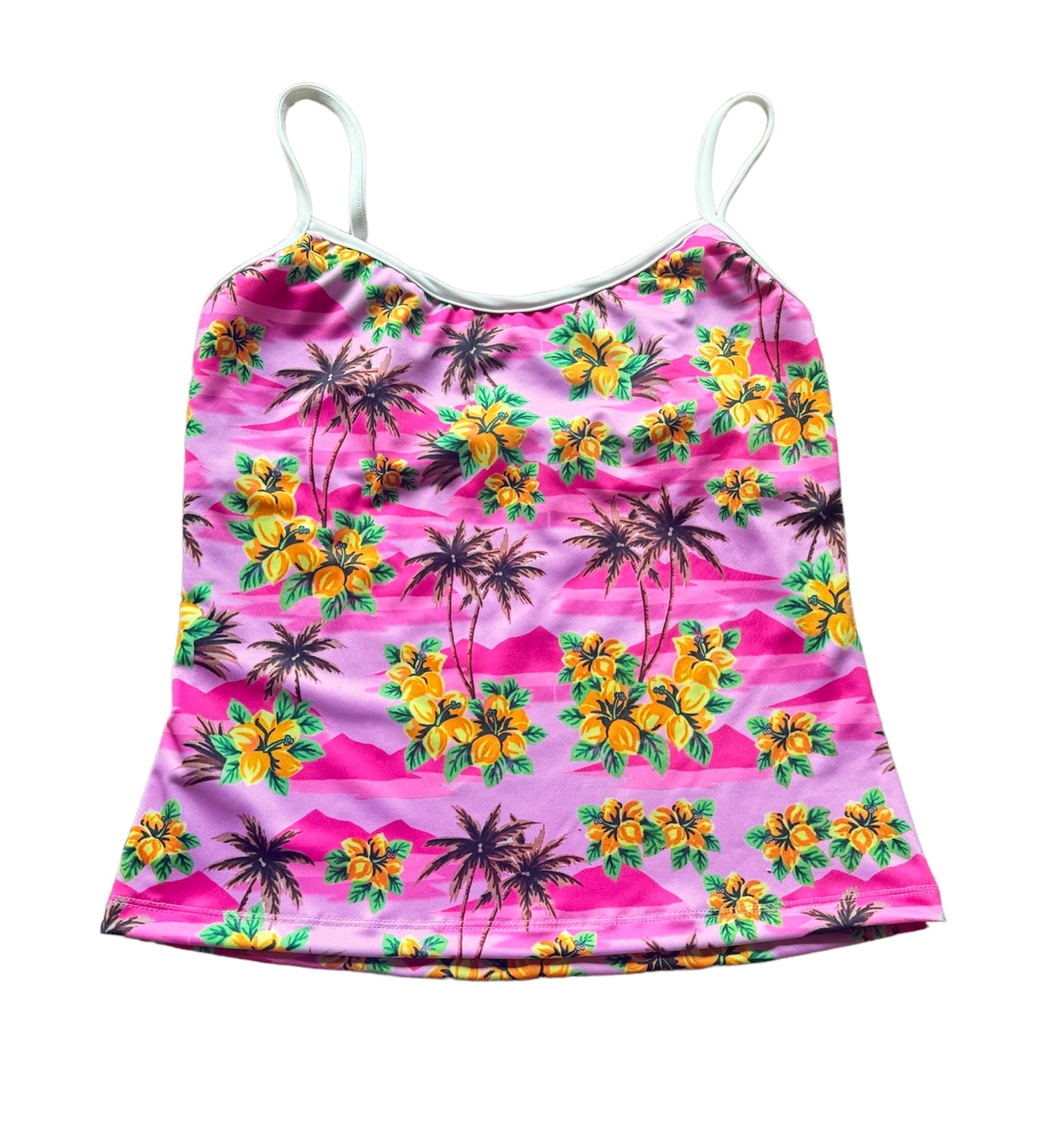 Pink Aloha Tankini